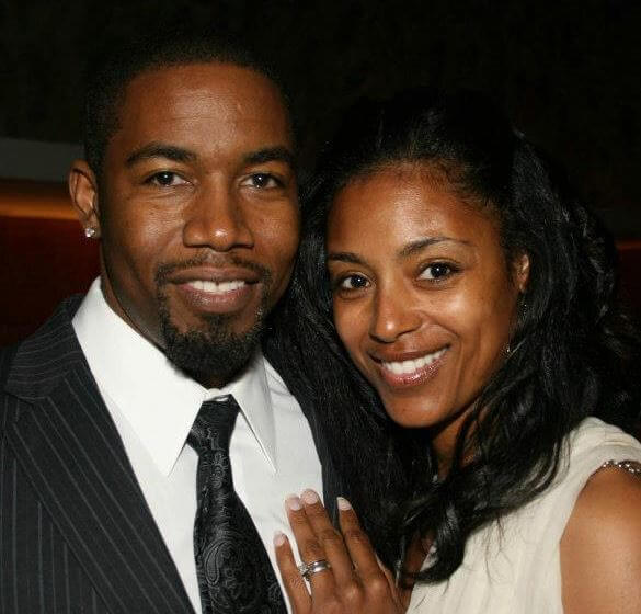 Courtenay Chatman with her ex-husband Michael Jai White.